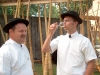 Letze Vorbereitungen auf den Wettvortrag am Jodlerfest in Hochdorf, Juni 2004